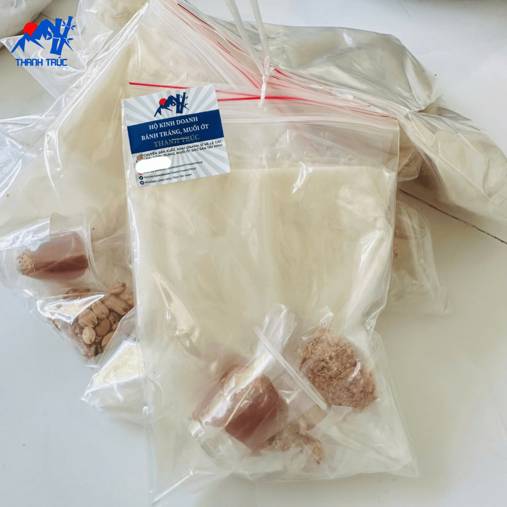 Bánh Tráng Sốt Me-Thanh Trúc[Xâu 10 Bịch]