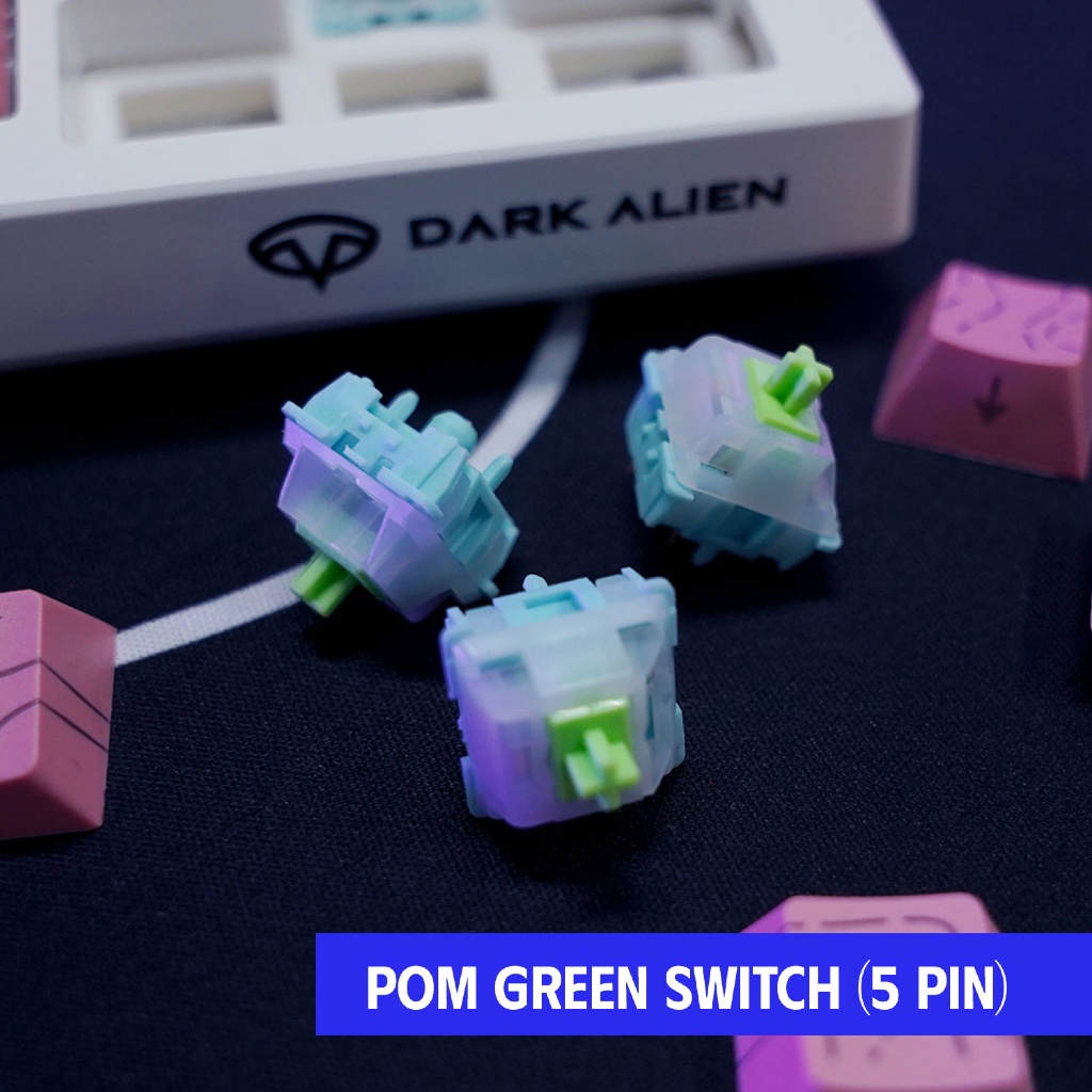 Bàn Phím Cơ DARK ALIEN K75 PRO Multi Modes Linear Switch Núm Xoay Hotswap Mạch Xuôi | BigBuy360 - bigbuy360.vn