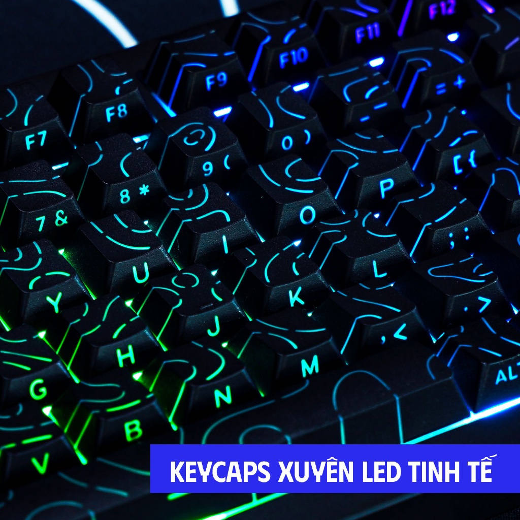 Bàn Phím Cơ DARK ALIEN K75 PRO Multi Modes Linear Switch Núm Xoay Hotswap Mạch Xuôi | BigBuy360 - bigbuy360.vn