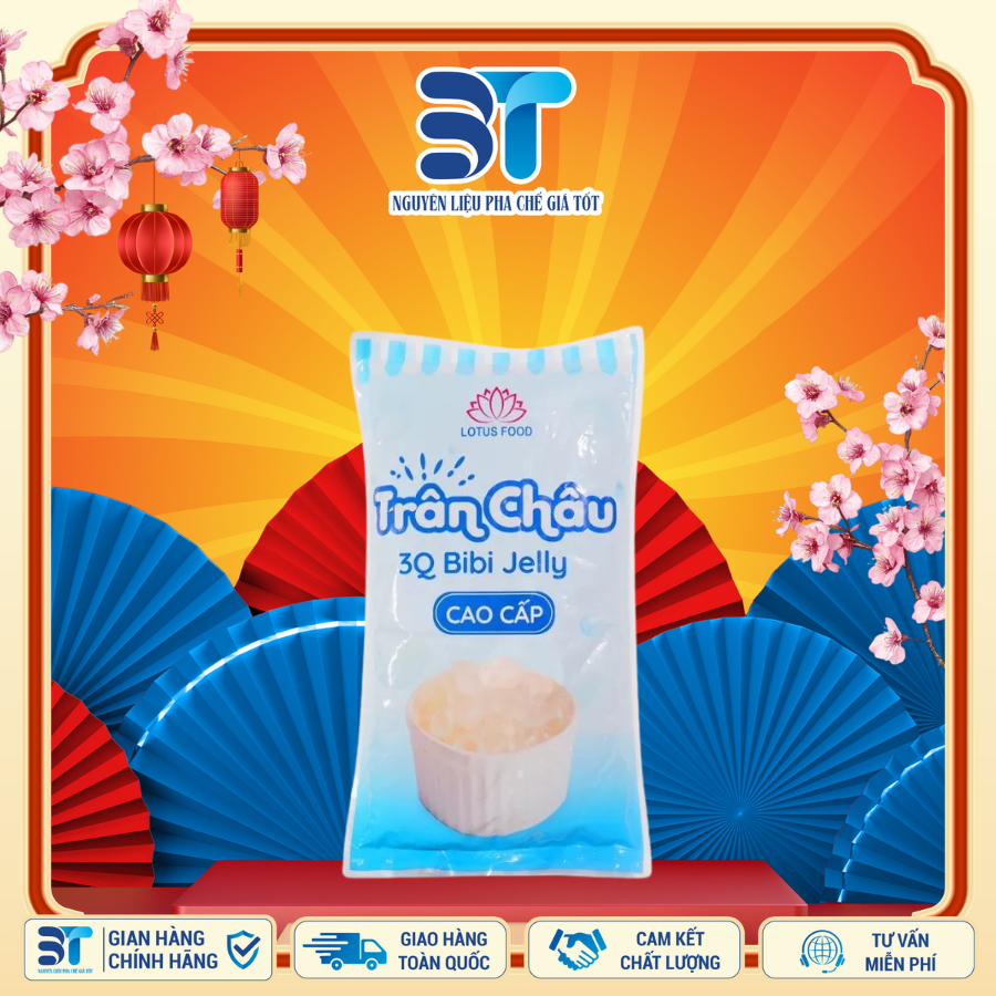 Trân châu Trắng 3Q -Trân châu Ngọc Trai 3Q Bibi Jelly ( 2kg)