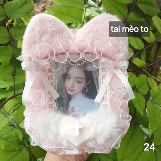 [Set 5 đôi] Tai mèo decor toploader, trang trí binder