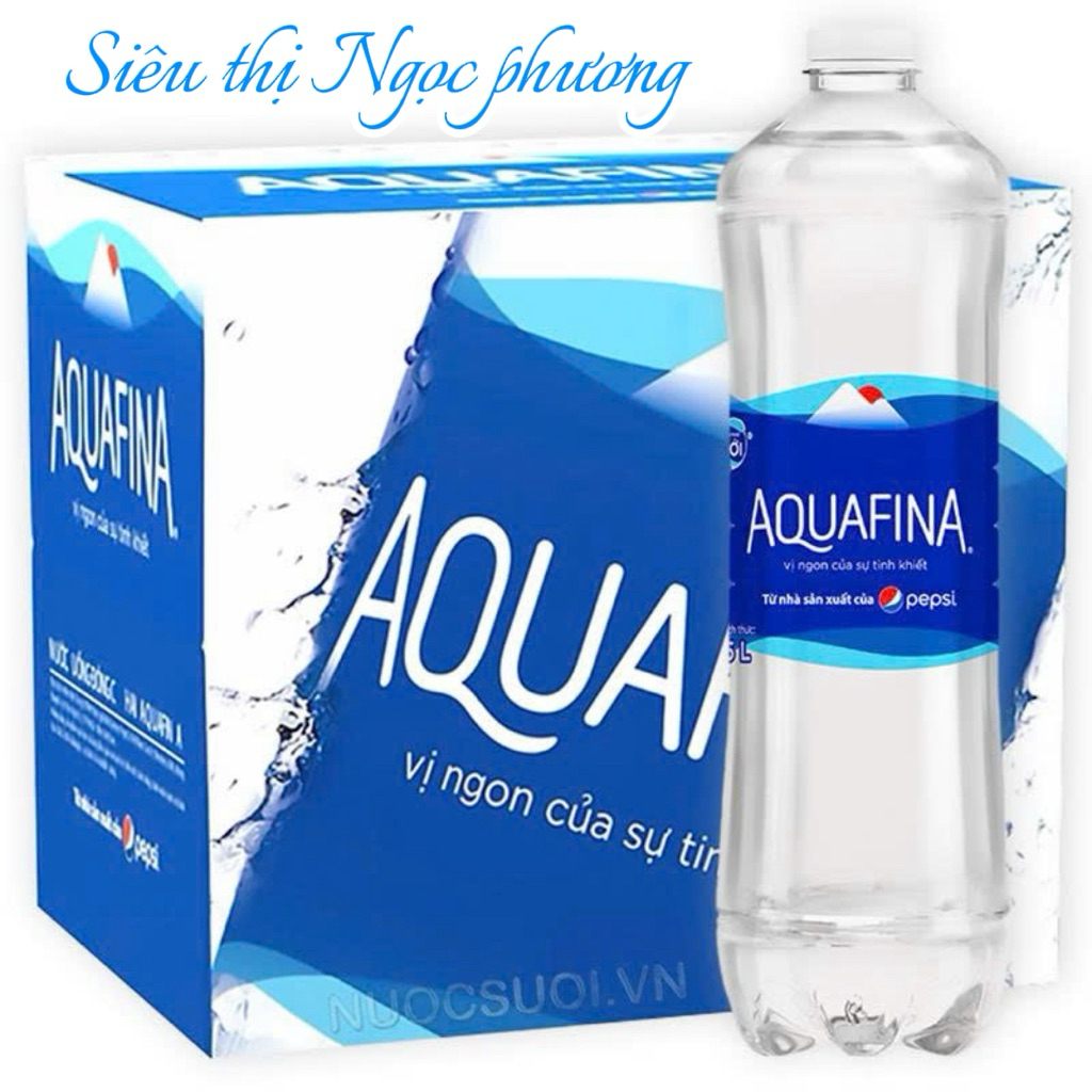 1 chai nước Aquafina 1,5 lít của pepsico