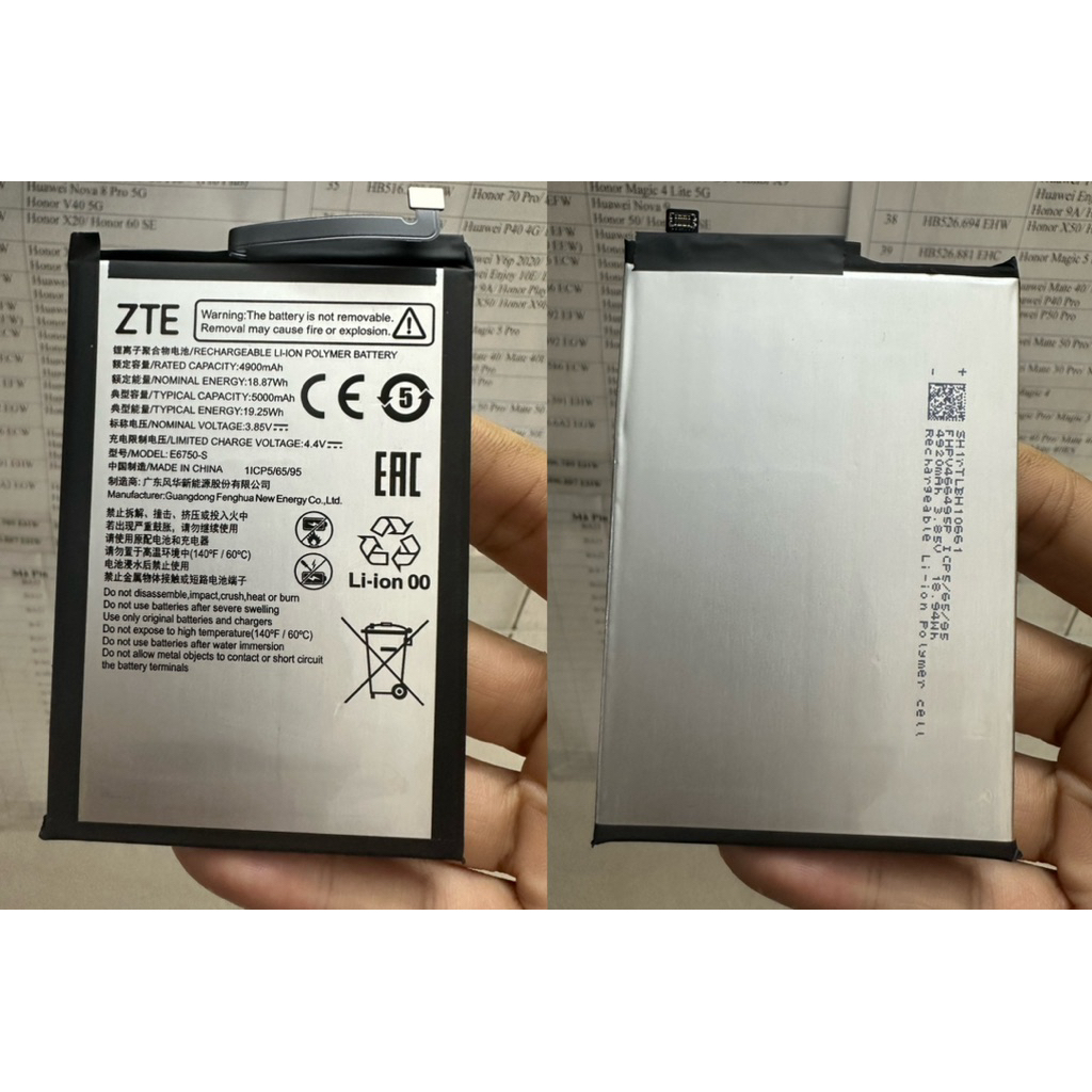 Pin ZTE Nubia A76-5G