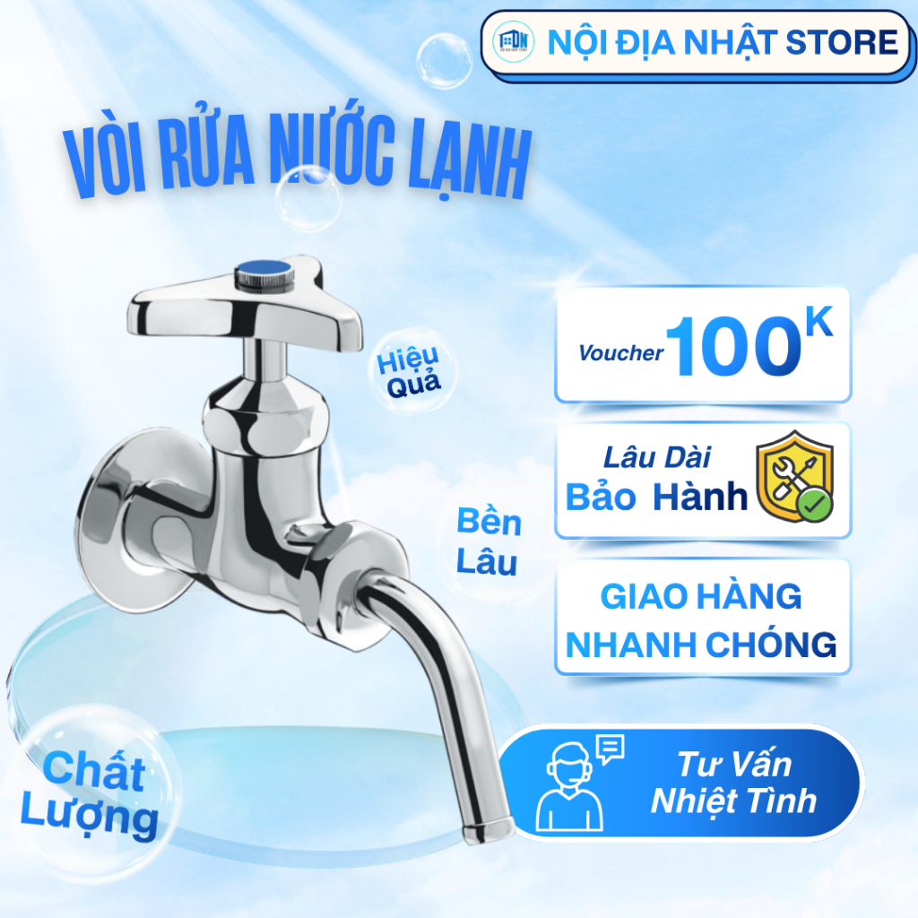 Vòi rửa nước lạnh Lixil (Inax) TF-7RE-13 nội địa Nhật
