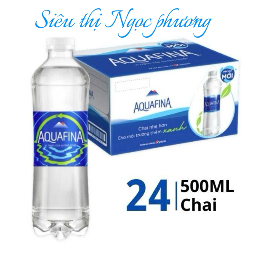 Thùng 24 Chai Nước Uống Aquafina 500ml – PepsiCo