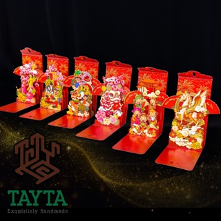   Hottrend Tết 2026  12 Mẫu Bao Lì Xì 3D Popup Bật Mở Thiết Kế Mới Đẹp Cầu Kỳ - TAYTA Made in Vietnam 