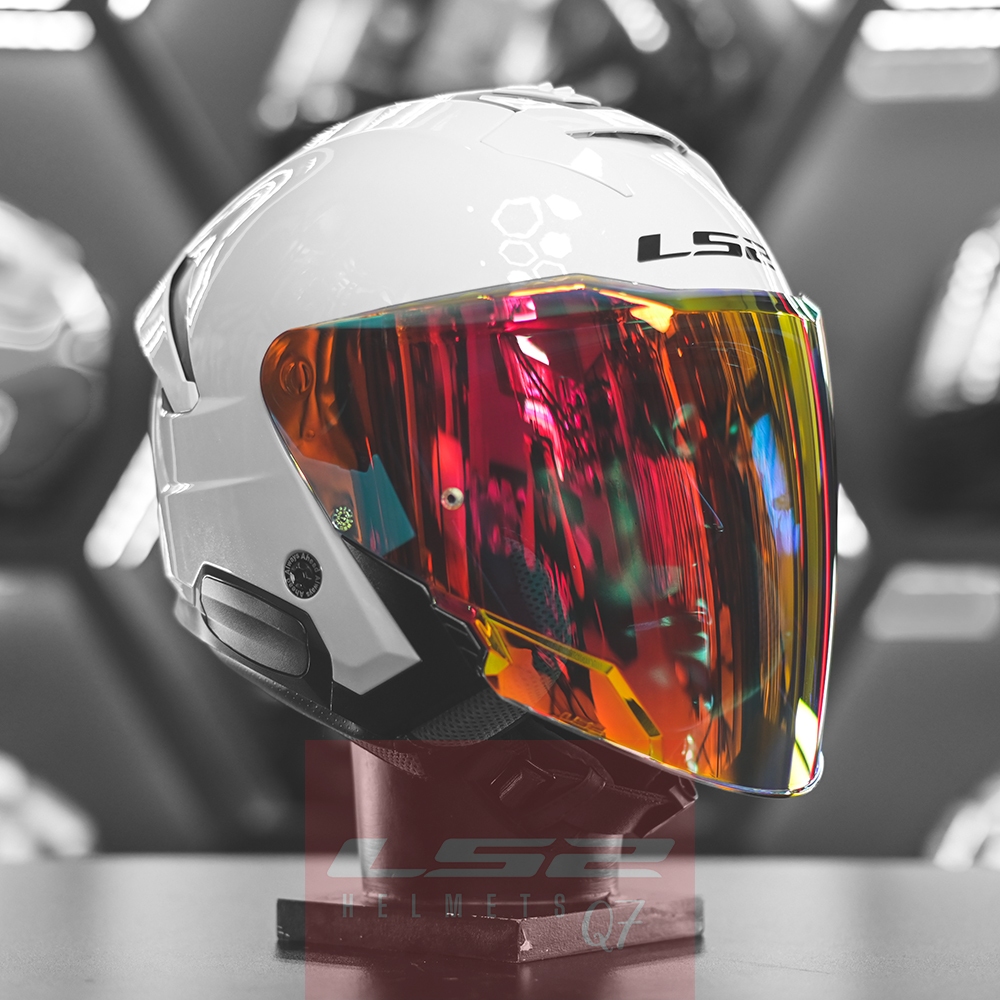 Kính thay thế cho nón bảo hiểm LS2 OF618 Verso II (KHÔNG BAO GỒM NÓN) - LS2 Helmets