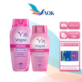  Dung dịch vệ sinh phụ nữ Vagisil Ultra Fresh Daily Intimate Wash  240ml 354ml  - Mang lại cảm giác sạch sẽ và tươi mát 