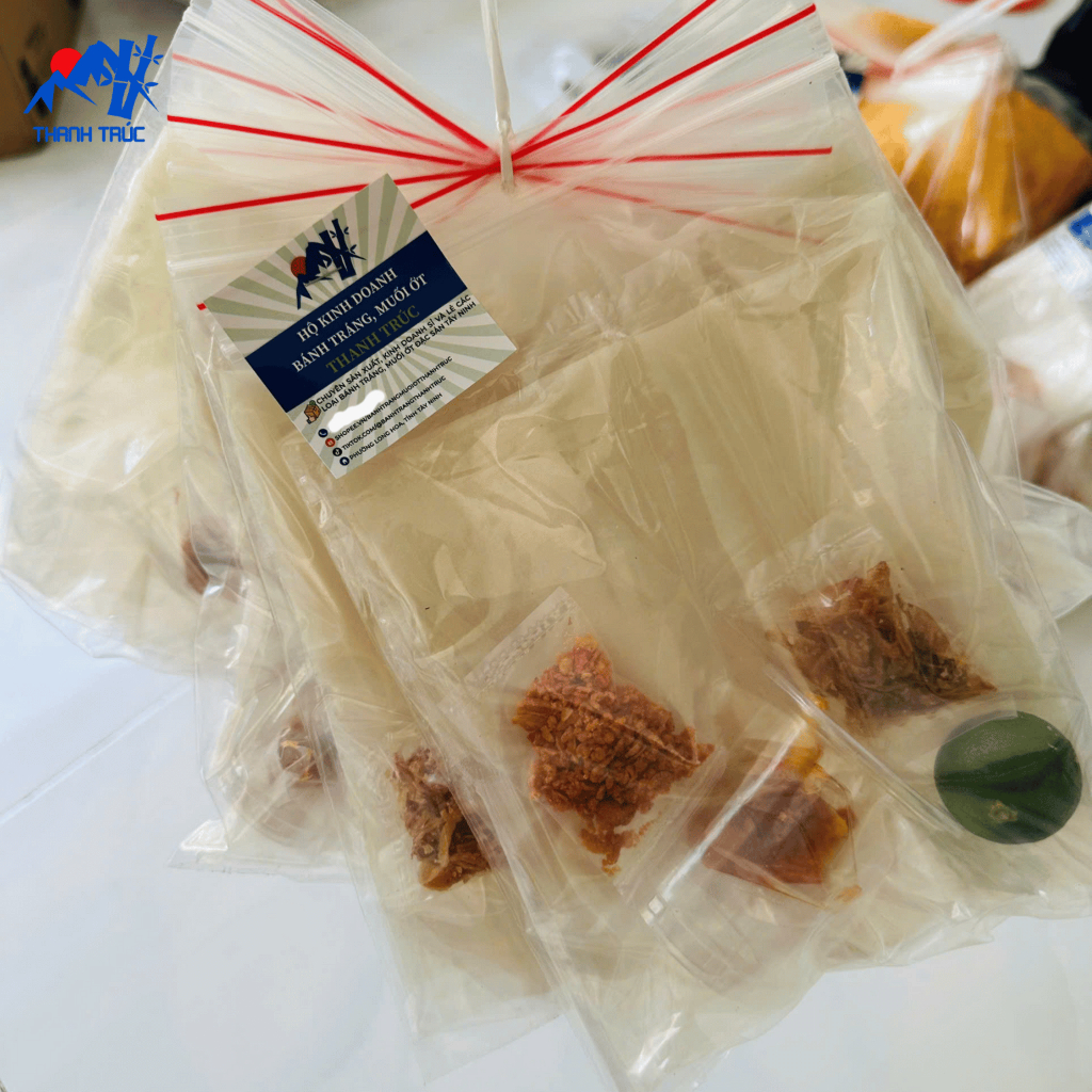 Bánh Tráng Sate Tắc-Thanh Truc[Xâu 10 Bịch]