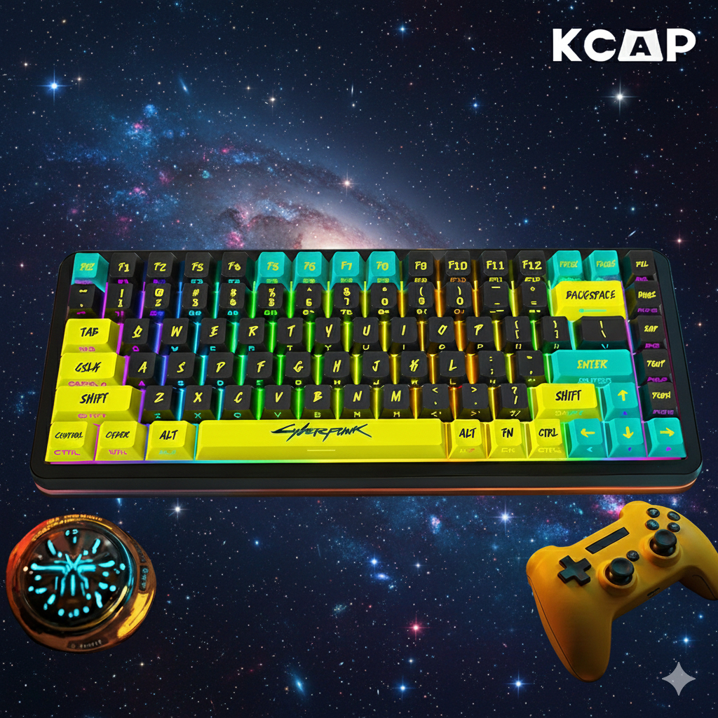 Keycap Cyberpunk 129 phím | KCAP - World of keycaps