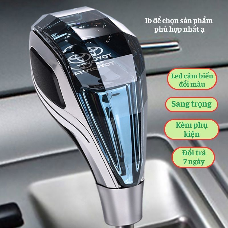 Tay Nắm Cần Số Pha Lê