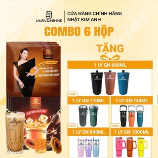   TẶNG QUÀ  Combo 6 Hộp cà phê Laura Coffee Nhật Kim Anh  6 hộp x 10 gói  