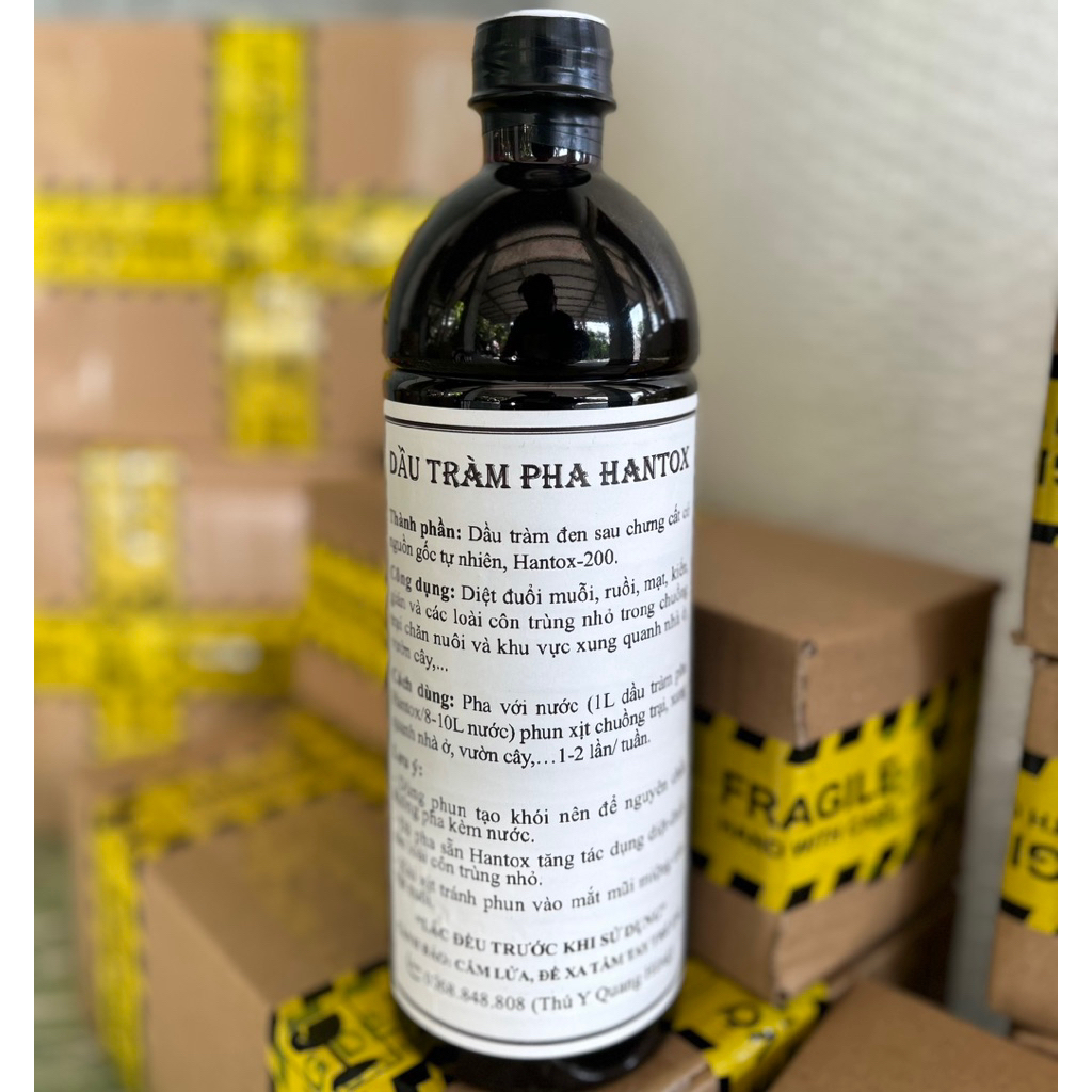 1 Lít Dầu Tràm Pha Sẵn Hantox200 Tăng Tác Dụng Diệt Đuỗi Muỗi,Mạt,Ruồi,Kiến,...( Thực 950ml).