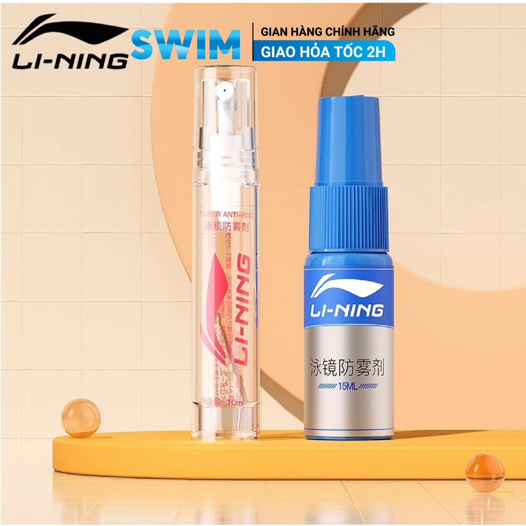 Nước Lau Kính LI-NING Chống Mờ Khi Đeo Kính Dùng Cho Nhiều Loại Kính Xịt Kính LI-NING Rửa Kính