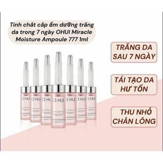 Combo 10 gói tinh chất 777 ohui