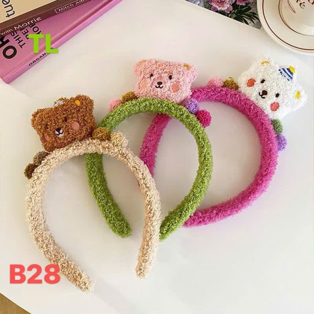 Bờm tóc gấu dễ thương TL B28