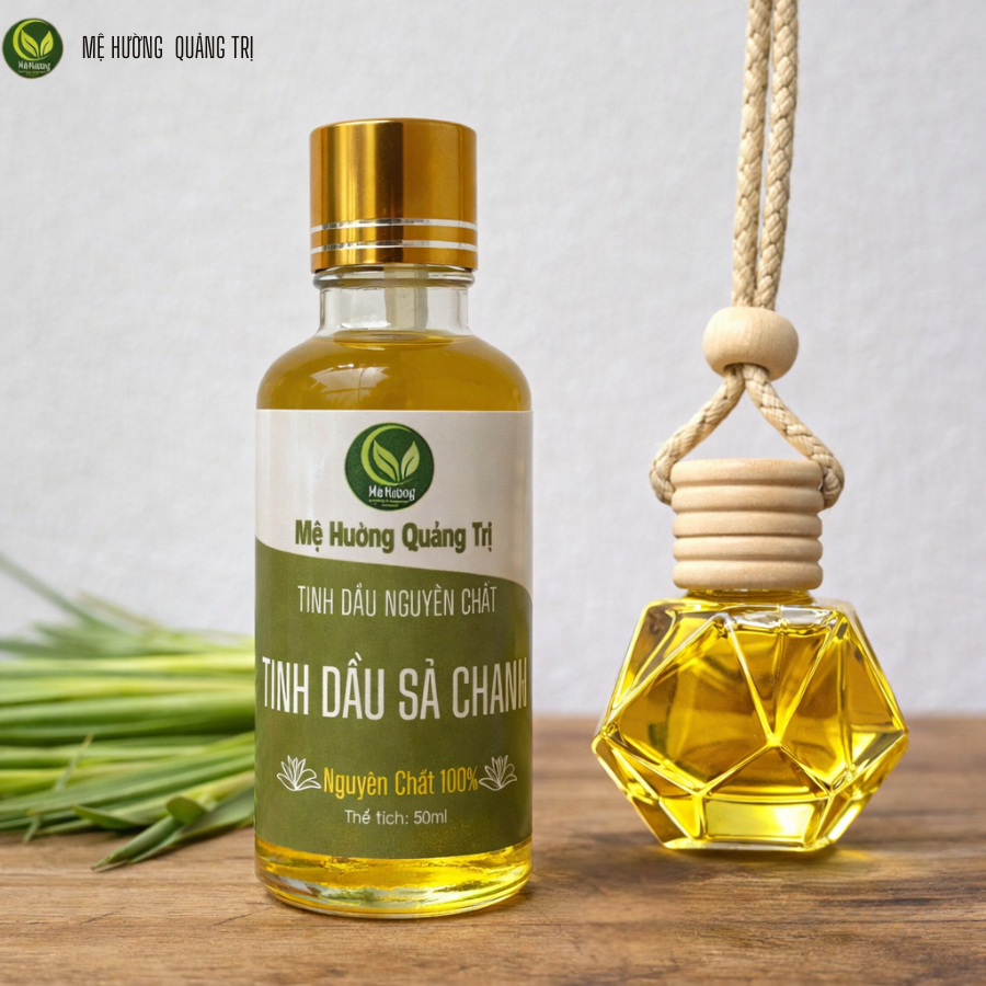 Tinh Dầu Sả Chanh Mệ Hường Nguyên Chất