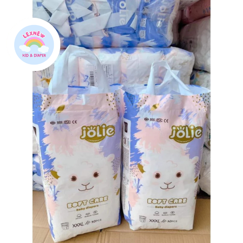 Combo 2 Bịch Bỉm QUẦN JOLIE 100 MIẾNG đủ size M/L/XL/XXL CHO BÉ từ 5kg Đến 25kg/ Kho Hàng Nhà Lexnew