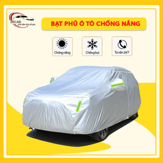  Bạt phủ ô tô áo bạc phủ trùm oto xe hơi 4,5,7 chỗ xe bán tải chống nước,nóng chống xước  chống mưa bụi bẩn lá  Loại 2  