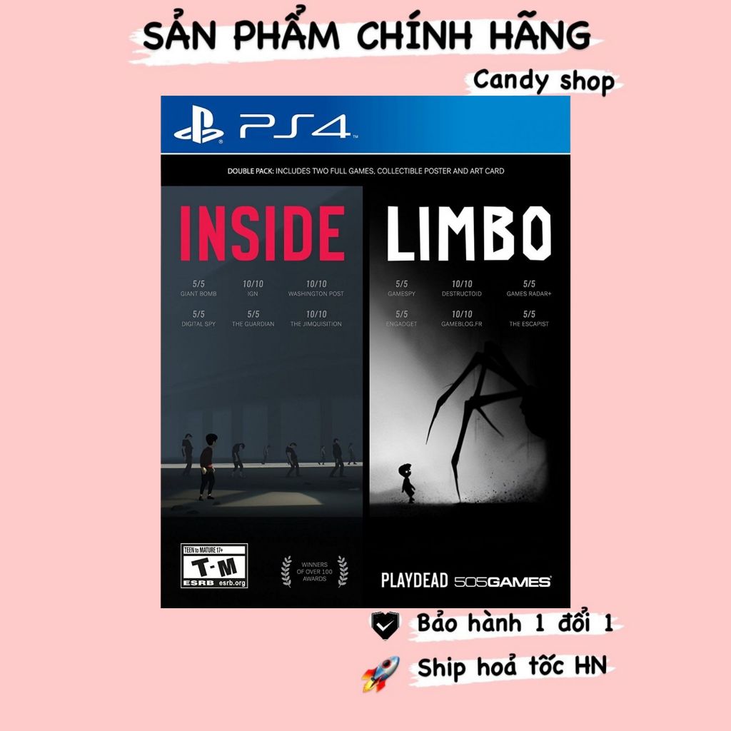 Đĩa Game Inside and Limbo 2 Pack PS4