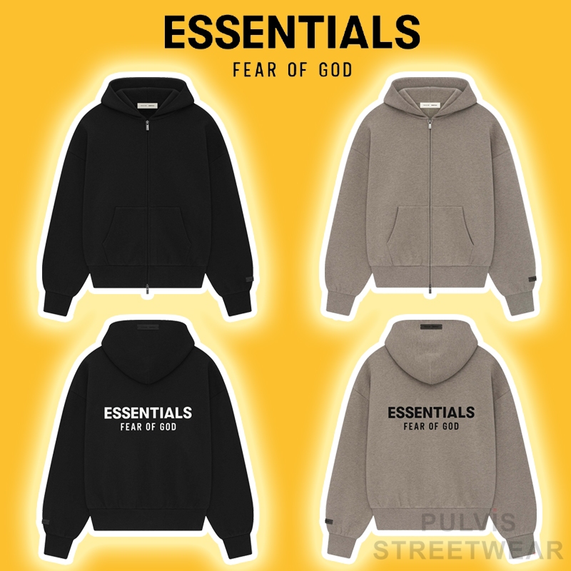 ⚡️[Best Quality] - Áo Hoodie FOG Fear of God ESSENTIALS Classic Full Zip-Up Hoodie New Ss 2025, Áo h