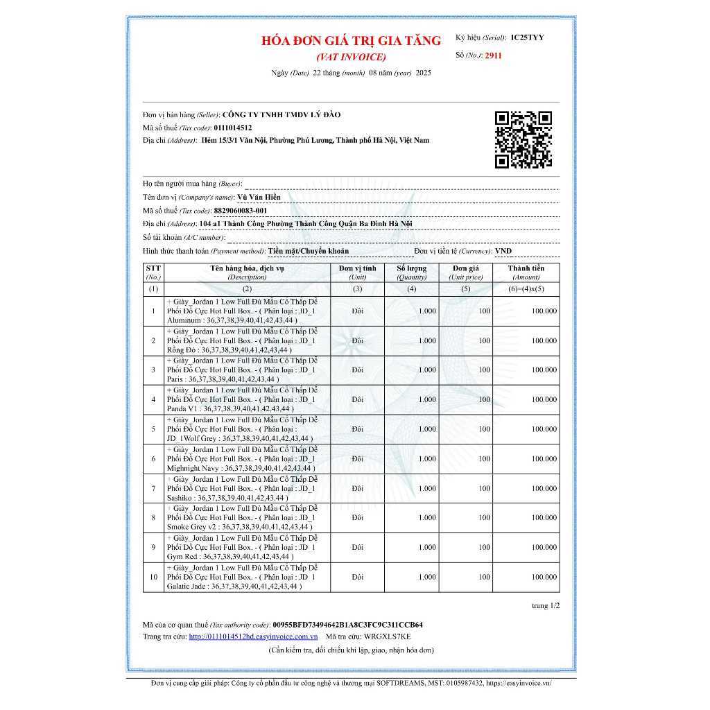 Giày Jo_dan Low 1 Rồng Đỏ Cổ Thấp Đủ Các Màu Nam Nữ, Giày Sneaker Bản Cao Cấp Full Bill Box 2025 | BigBuy360 - bigbuy360.vn