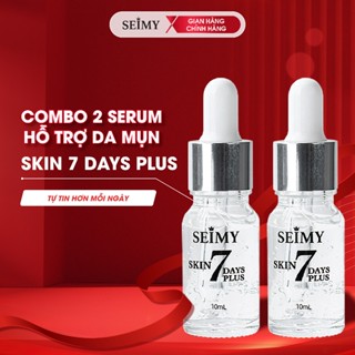  Combo 2 Chai Serum giảm mụn thâm Seimy - Skin 7 Days Plus - 10ml 