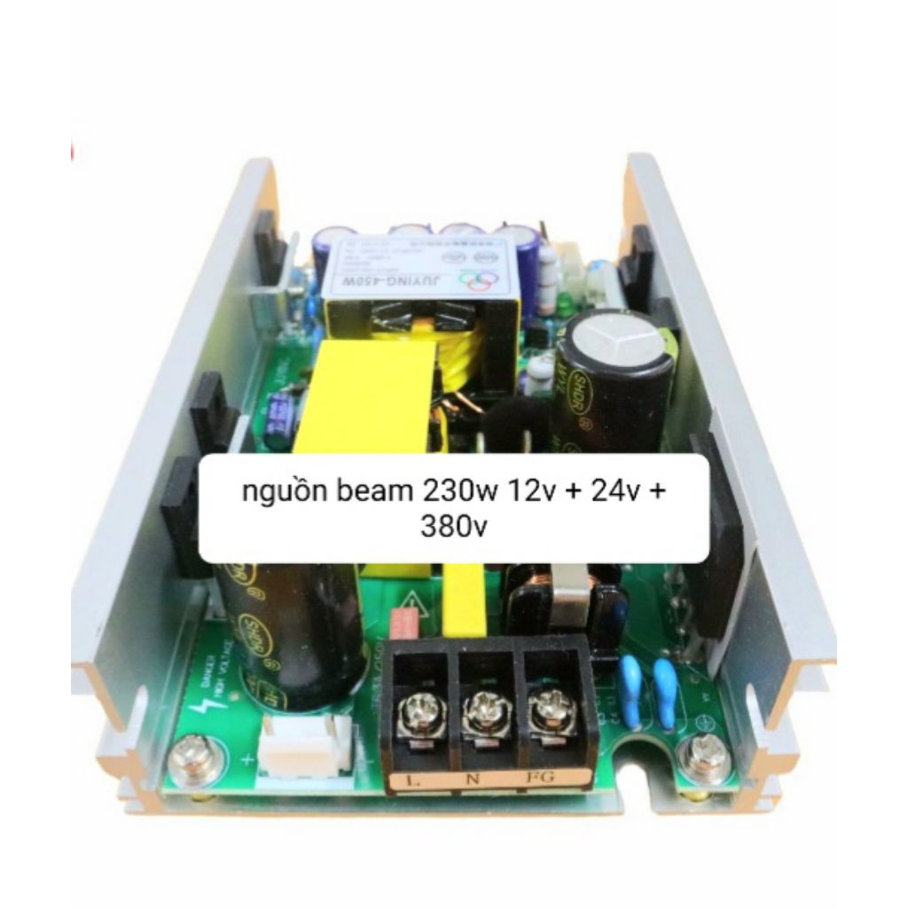 nguồn beam 230w 12v + 24v + 380v