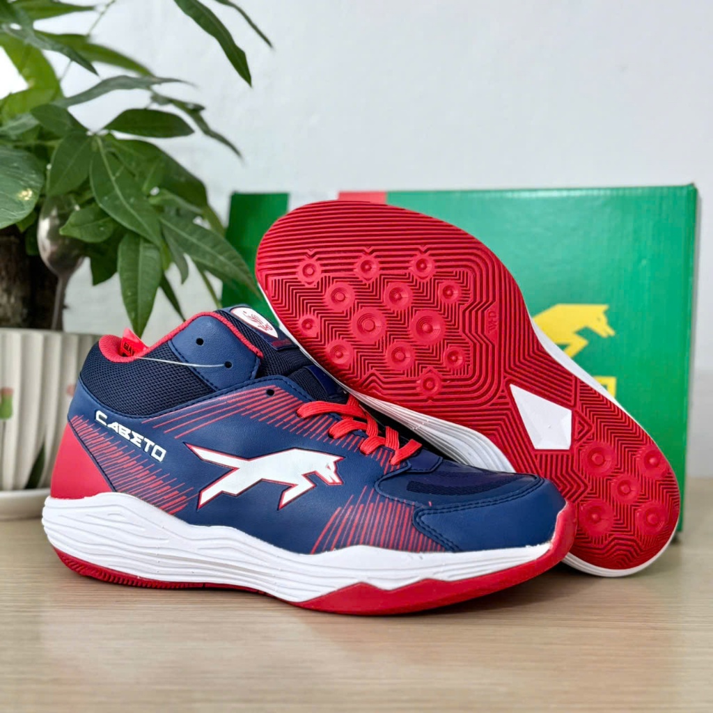 [Voucher đến 100k] Giày bóng chuyền VHD Sói đầu đàn, tặng tất VHD - Hàng Công ty