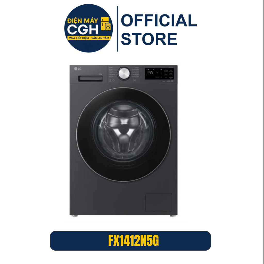 Máy giặt LG lồng ngang 12 kg giặt FX1412N5G