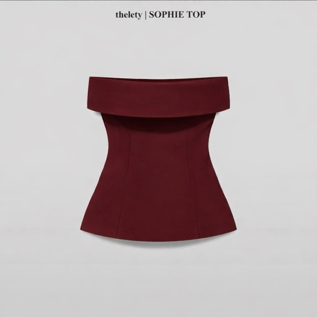 𝐭𝐡𝐞𝐥𝐞𝐭𝐲 | Áo Cúp Ngực SOPHIE TOP