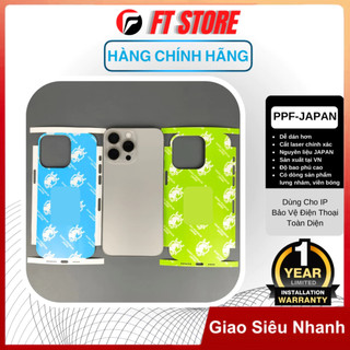  Miếng dán PPF trong suốt bóng nhám lưng nhám viền bóng công nghệ Japan chống vâng tay chống trầy cho điện thoại 
