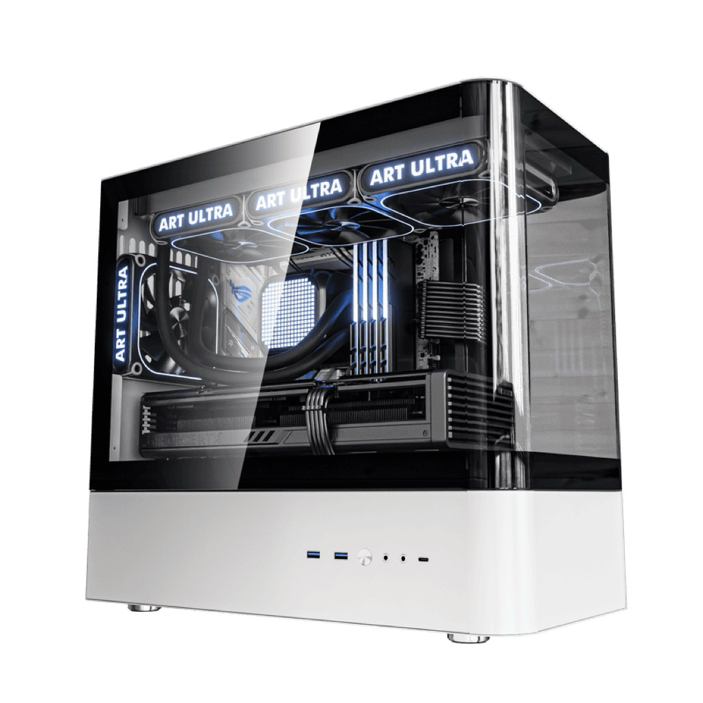 Vỏ Case QC.Art ULTRA HM1 White (M-ATX)