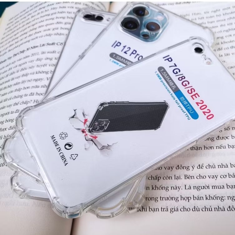 Ốp Lưng Silicon Chống Sốc Cho Các Dòng IP