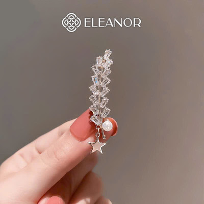Ghim cài áo nam nữ Eleanor Accessories đính đá ngôi sao phụ kiện thời trang trâm cài 11182