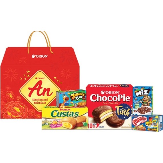 Hộp Quà Tết Orion An Nhỏ 703.6G