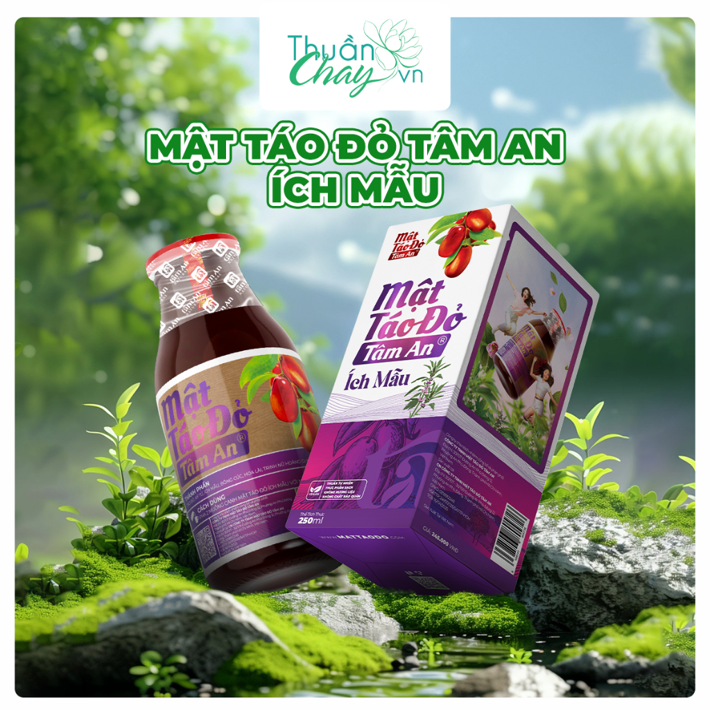 Mật Táo Đỏ Tâm An Ích Mẫu - 250ml