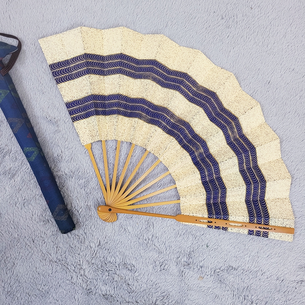 Phụ kiện truyền thống Nhật Bản■ Quạt xếp Nhật Bản của Jumatsuya Fukui ở Kyoto vào thời Showa