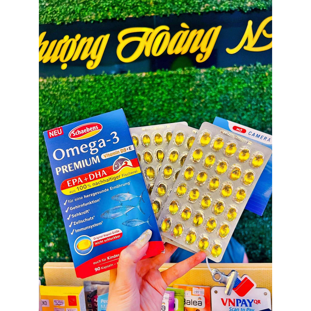 Omega 3 Đức Premium Vitamin E 70 viên - cho trẻ từ 10 tuổi Đức