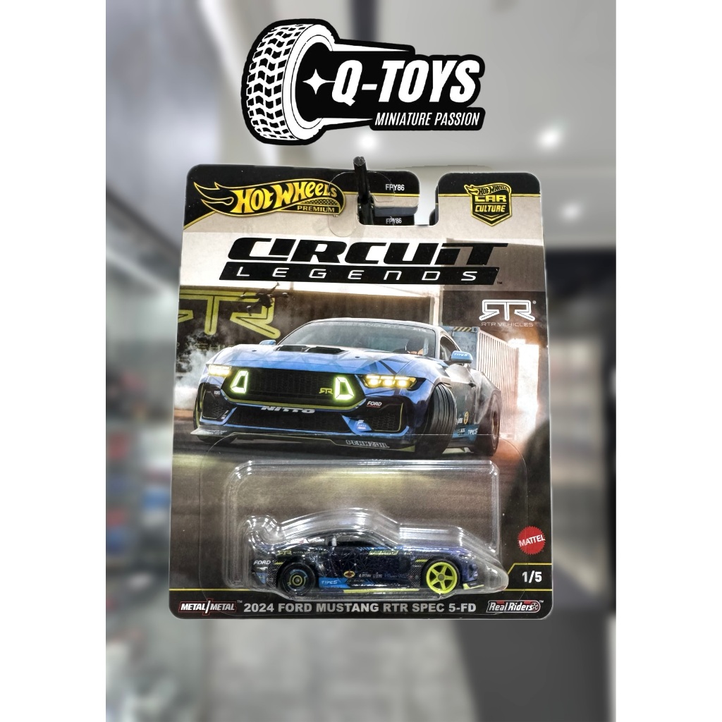 qtoys Xe mô hình Hot Wheels Circuit Legends PREMIUM tỉ lệ 1:64