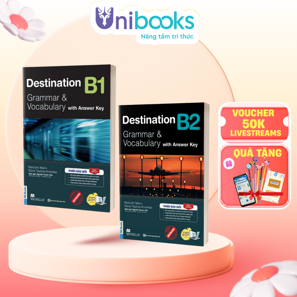 Sách - Destination B1 & B2 Grammar and Vocabulary - Kèm Bài tập và Đáp Án