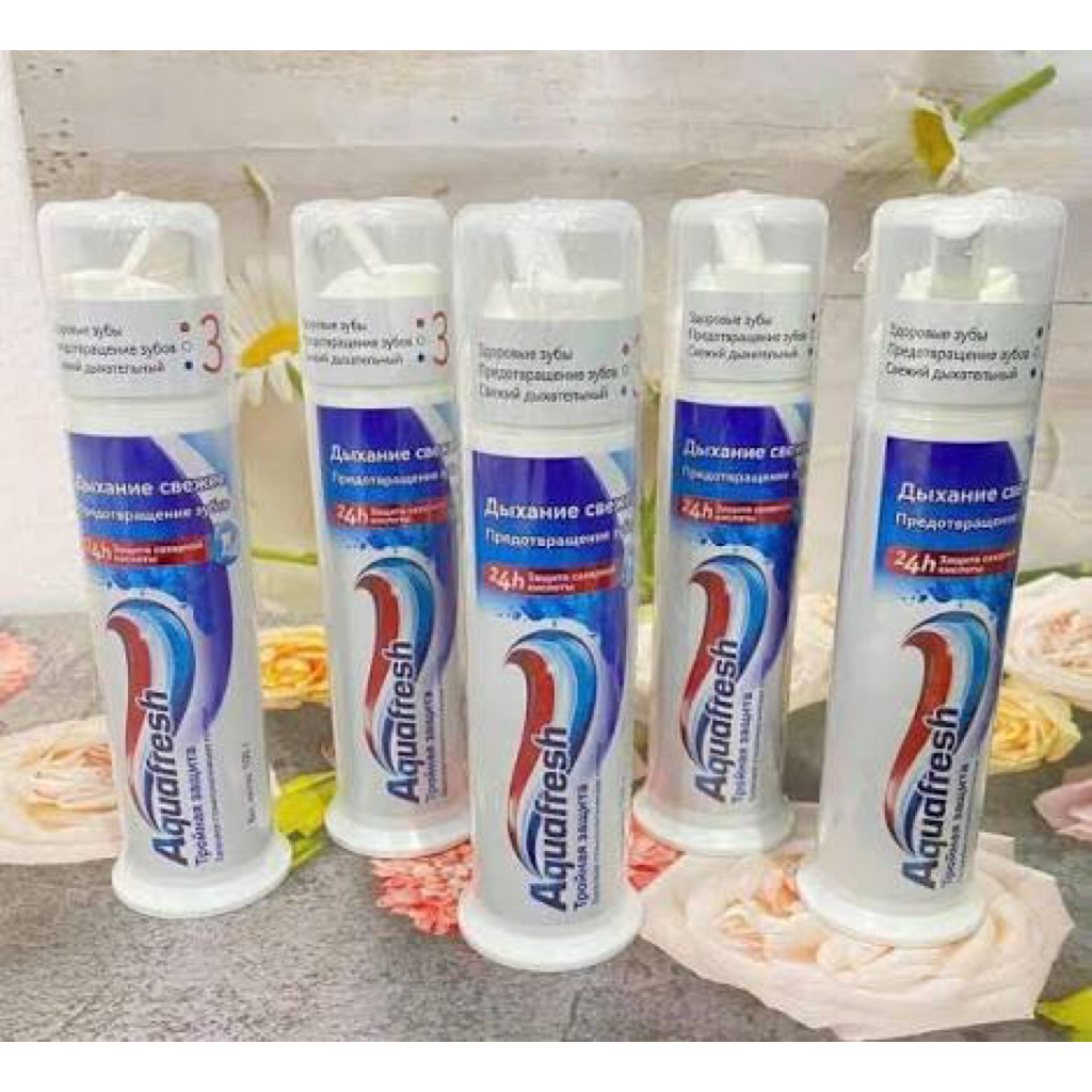 Kem đánh răng  Aquafresh 100gram - Nga