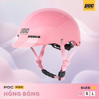    Hỏa Tốc 2H   Nón Bảo Hiểm POC P20 Hồng Bóng Chính Hãng  2024 + Tặng kèm quà 
