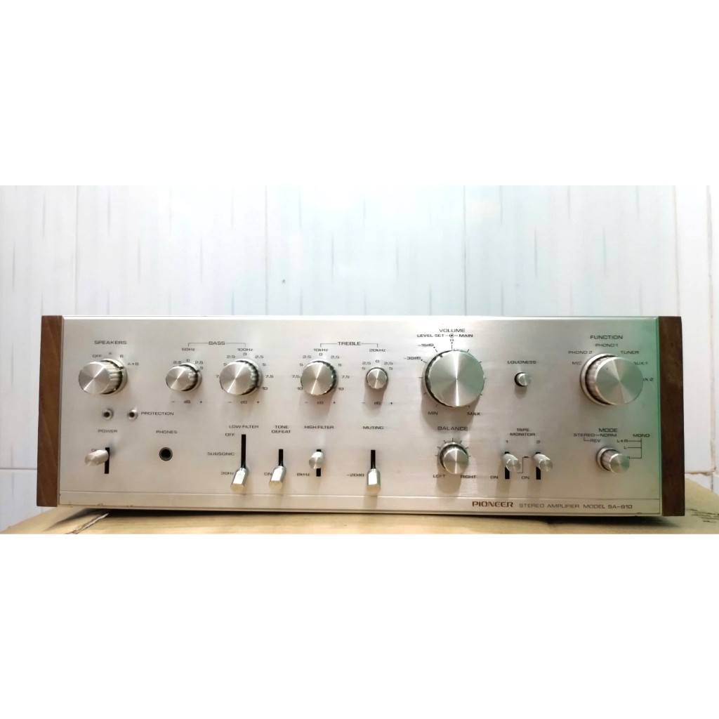 Amply Pioneer SA-810 đồ cũ nghe ok 100% ( 105 W )