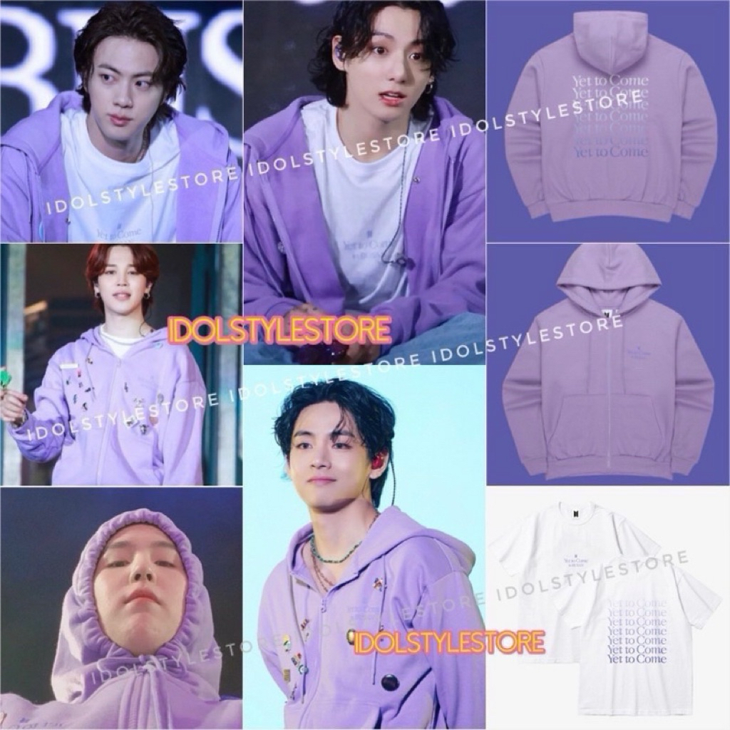 (kèm quà) áo khoác Yet YTC Jungkook Jimin Jin V BTS