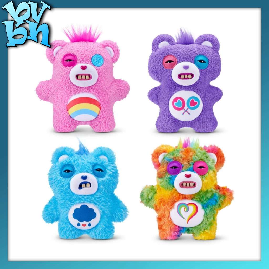 Fuggler Care Bears 9" inch Series Đồ Chơi Gấu Bông Fuggler Chính Hãng ZuruToys