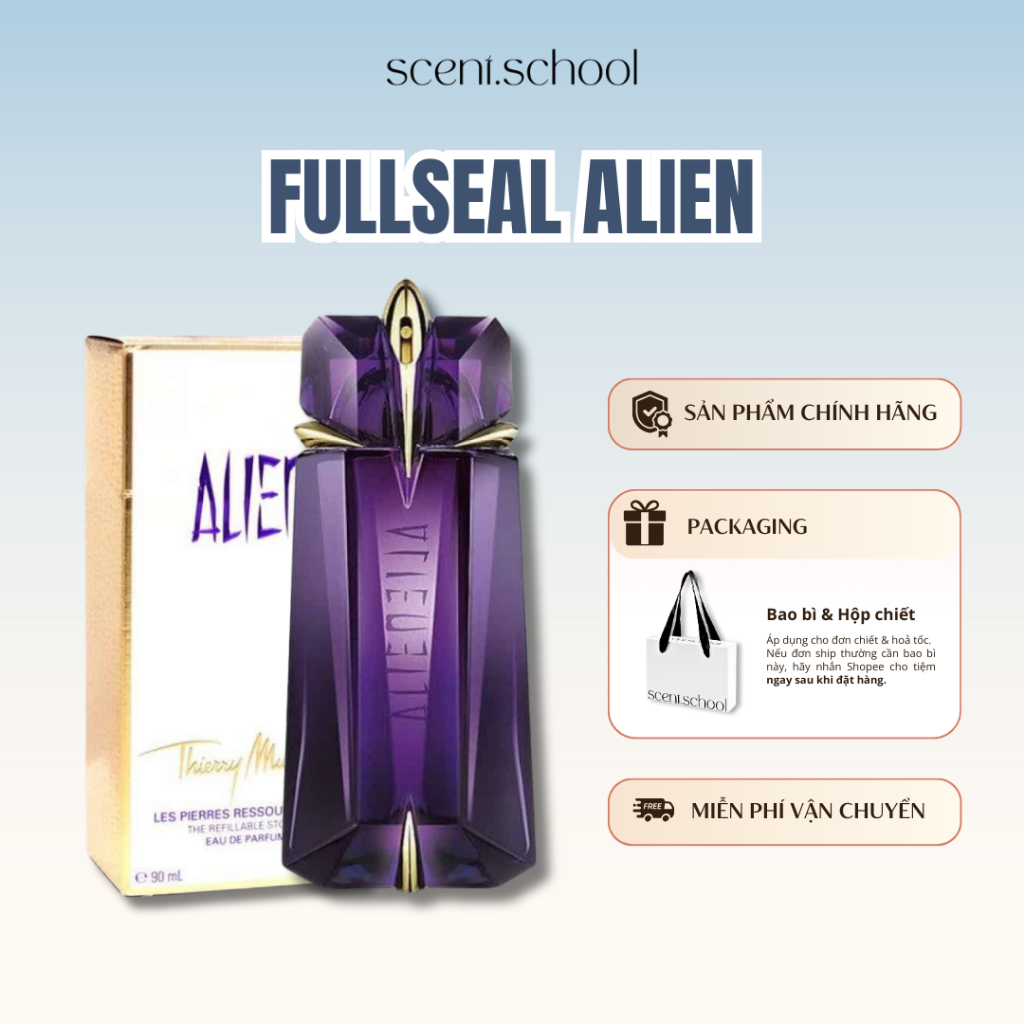 Nước hoa Fullseal Alien Tím | Nước hoa nữ | Scent.school Perfume