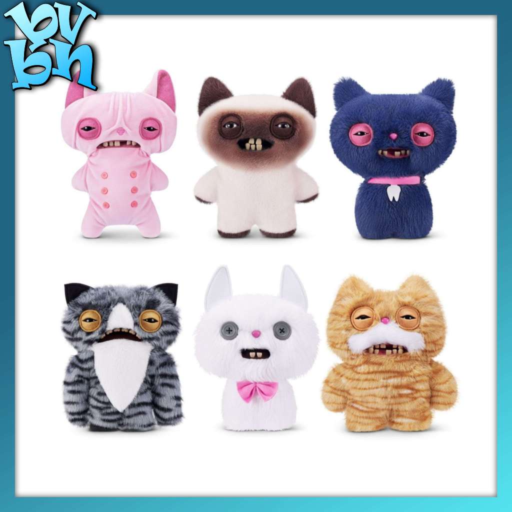 Fuggler Alley Cats 9" inch Đồ Chơi Gấu Bông Fuggler Chính Hãng ZuruToys