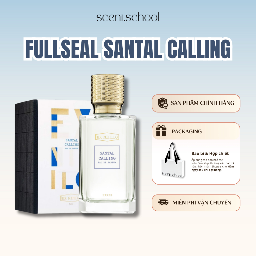 Nước Hoa Fullseal Santal Calling | Nước Hoa Unisex | Scent.school Perfume