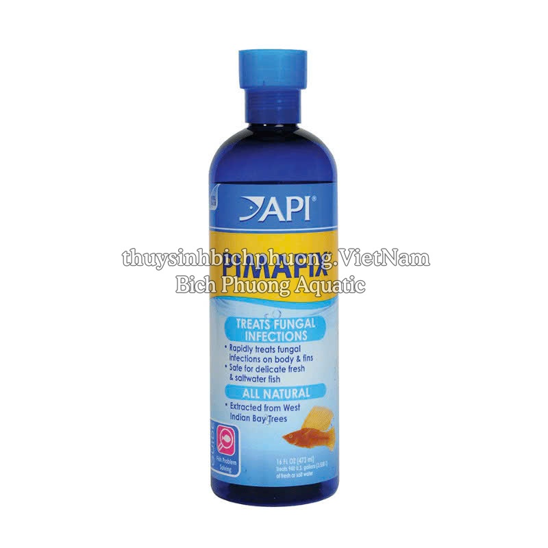 API PIMAFIX 118ML 237ML 473ML - CHẾ PHẨM ỨC CHẾ NẤM VÀ PHÒNG SÁT KHUẨN CHO CÁ CẢNH THỦY SINH